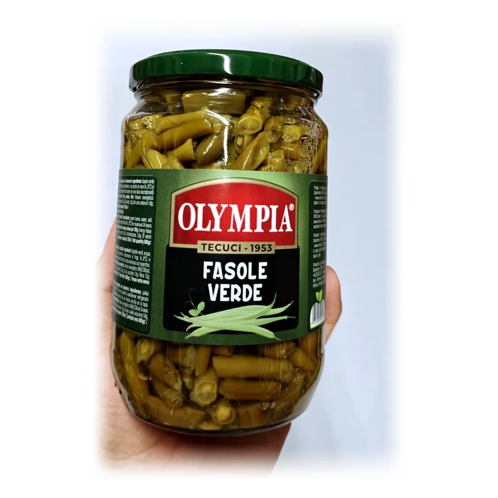 Olympia Fasole verde — fagiolini verdi in salamoia