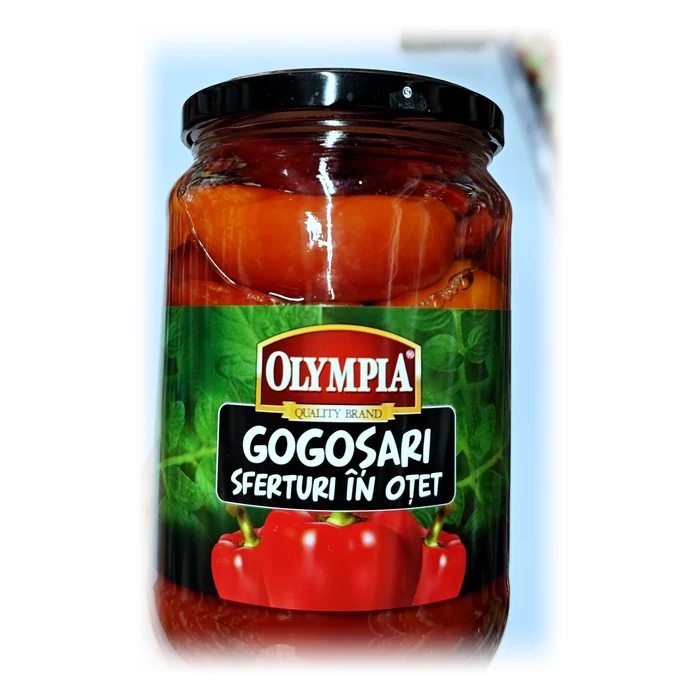 Olympia Gogoșari sferturi în oțet — gogoșari a quarti in aceto
