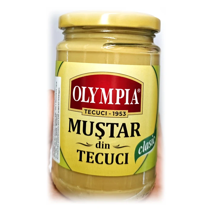 Olympia Muștar din Tecuci clasic — senape di Tecuci classica