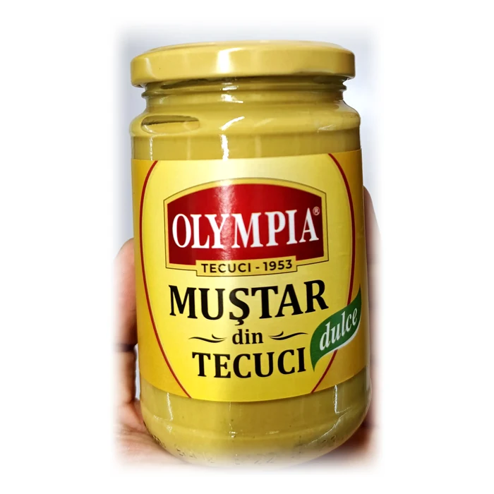 Olympia Muștar din Tecuci dulce — senape di Tecuci dolce