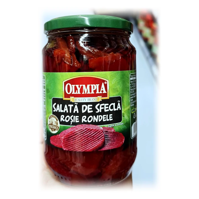 Olympia Salată de sfeclă roșie rondele — barbabietola rossa a fette marinata