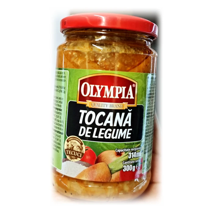 Olympia Tocană de legume — spezzatino di verdure