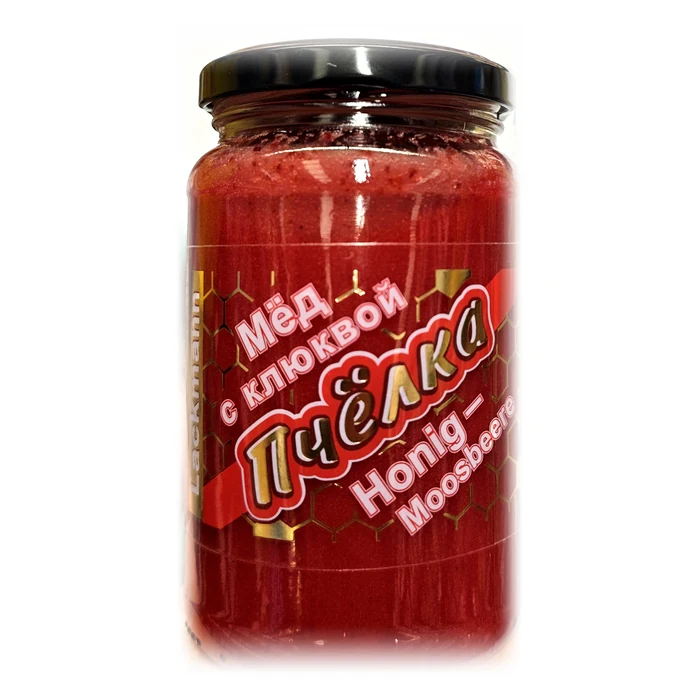 Lackmann Pčolka — miele con mirtilli rossi
