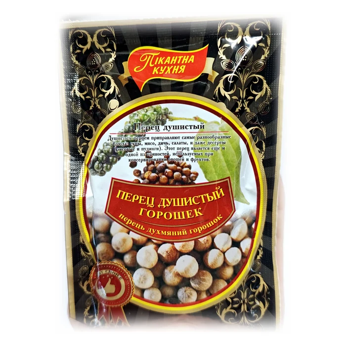 Пікантна кухня Перець духмяний горошок — pepe della Giamaica in grani