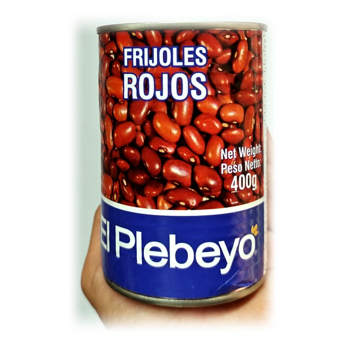 El Plebeyo Frijoles rojos — fagioli rossi lessati