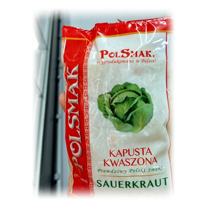 PolSmak Kapusta kwaszona / Sauerkraut — crauti polacchi in busta