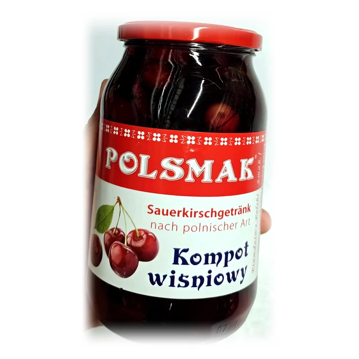 Polsmak Kompot wiśniowy — amarene sciroppate da bere