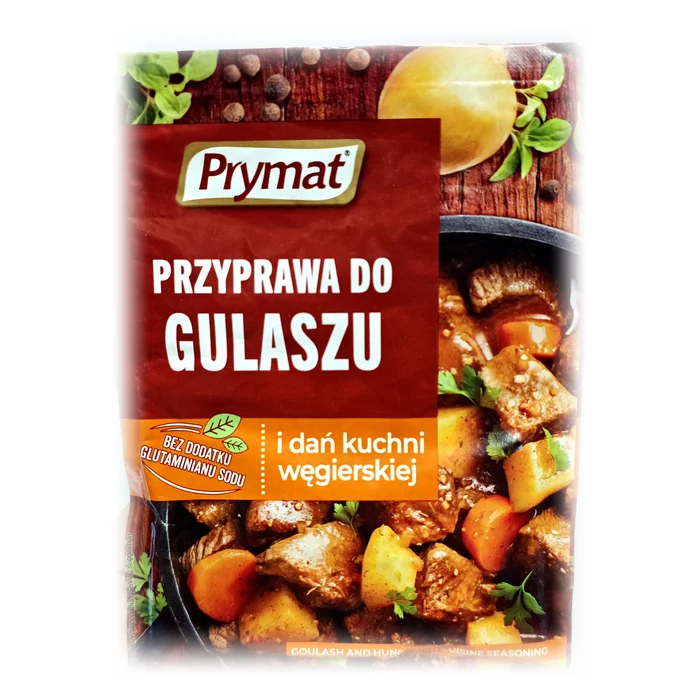 Prymat Przyprawa do gulaszu — condimento per il gulasch e la cucina ungherese