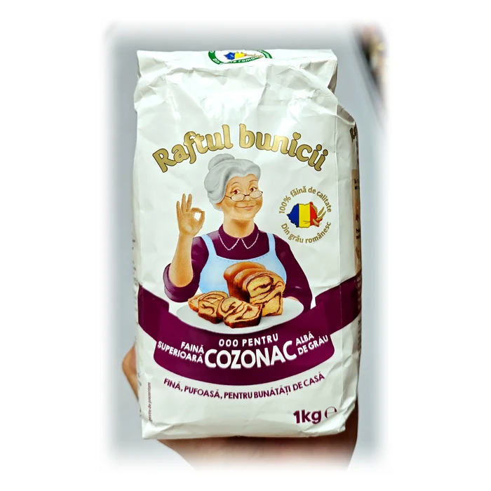 Raftul bunicii Făină 000 pentru cozonac — farina di grano tipo 000 per cozonac