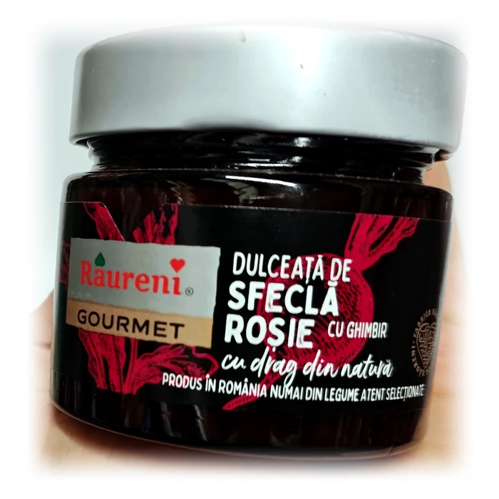 Raureni Gourmet — dulceață di barbabietola rossa e zenzero