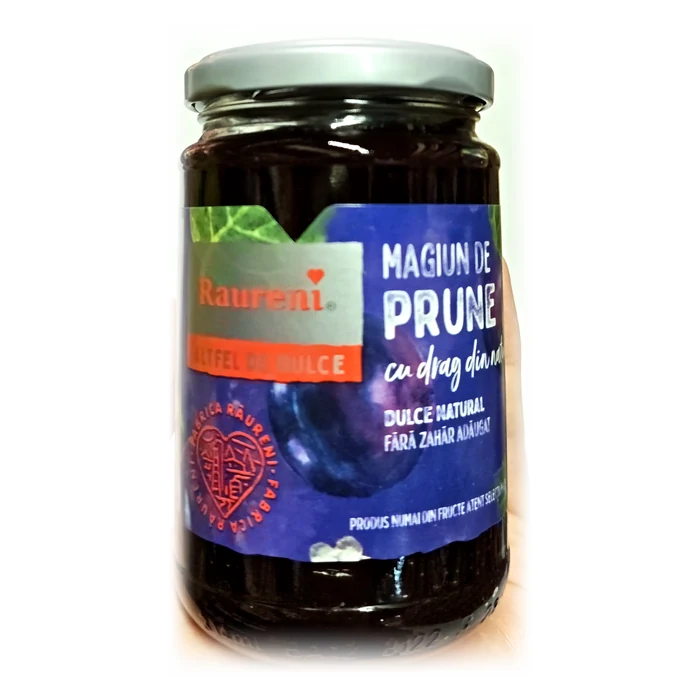 Raureni Magiun de prune — crema di prugne senza zucchero aggiunto