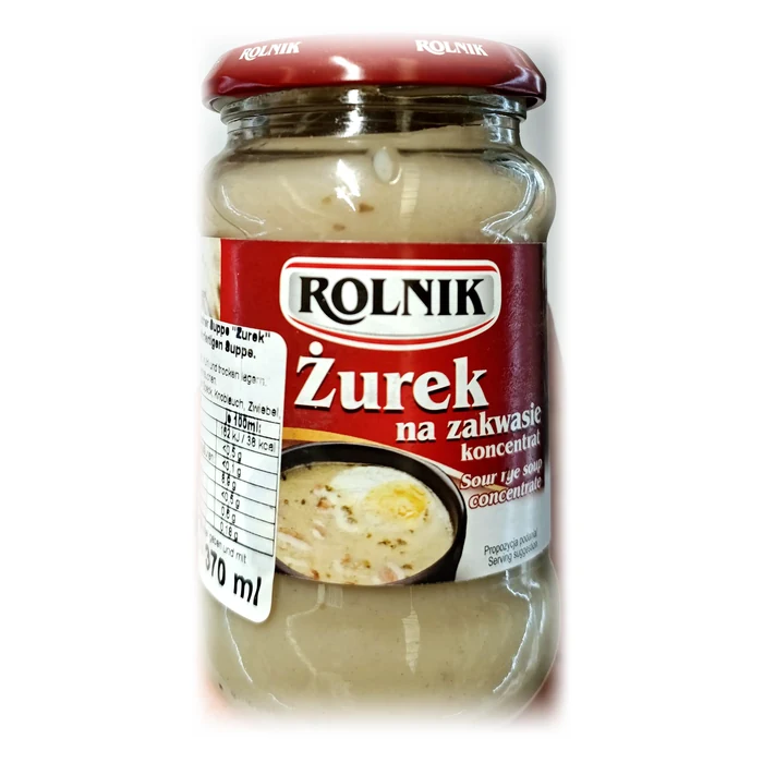 Rolnik Żurek na zakwasie, koncentrat — base per la zuppa acida di segale