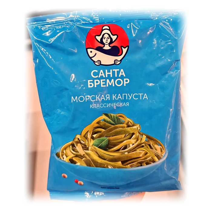 Санта Бремор Морская капуста классическая — insalata di alghe laminaria, classica