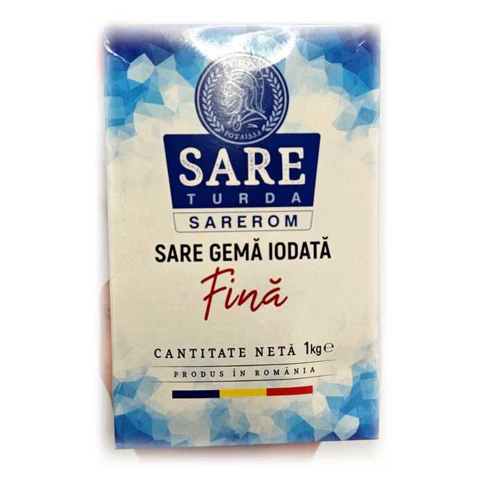 Sarerom Sare Turda gemă iodată fină — sale fino iodato di Turda