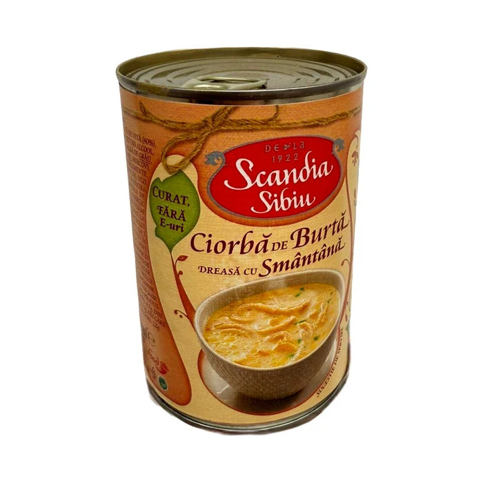Scandia Sibiu Ciorbă de burtă dreasă cu smântână