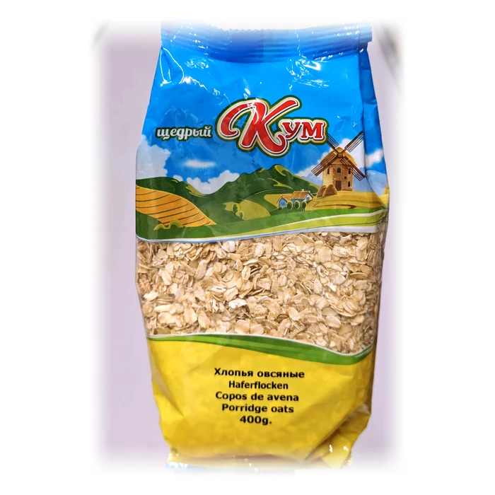 Щедрый Кум Хлопья овсяные — fiocchi d'avena