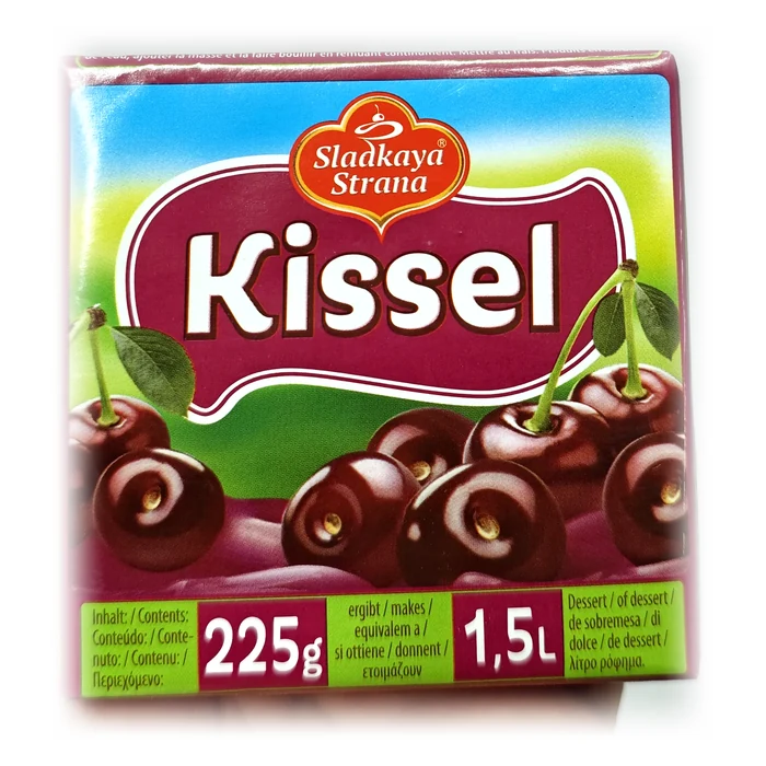 Sladkaya Strana Kissel alla visciola — dessert da bere addensato