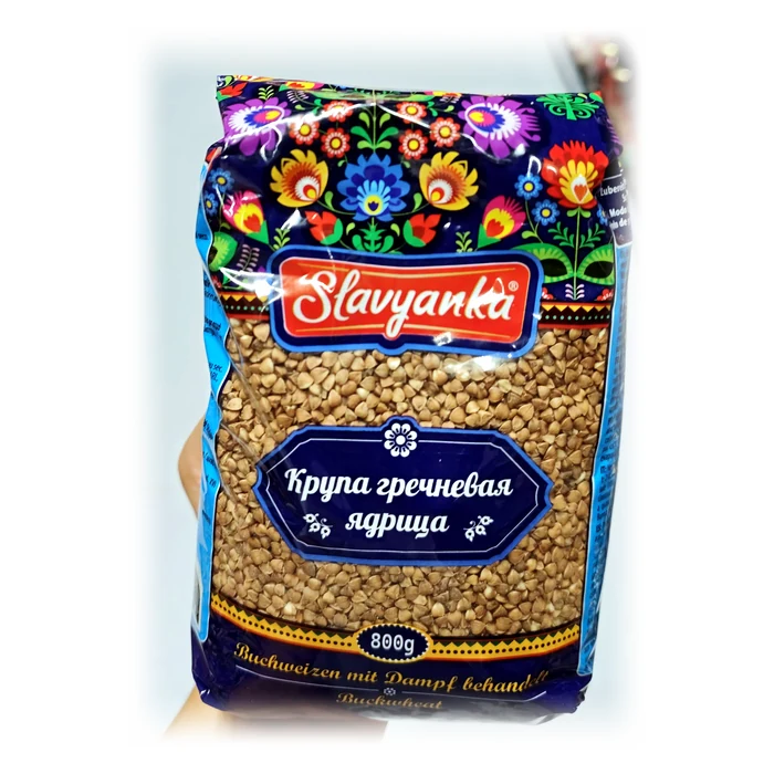 Slavyanka Крупа гречневая ядрица — grano saraceno trattato al vapore