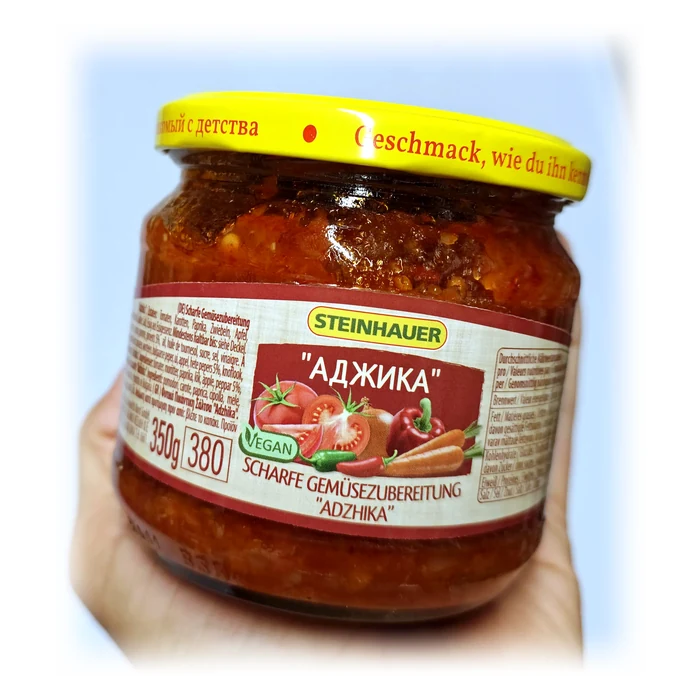 Steinhauer «Аджика» — salsa piccante di pomodoro e peperoni