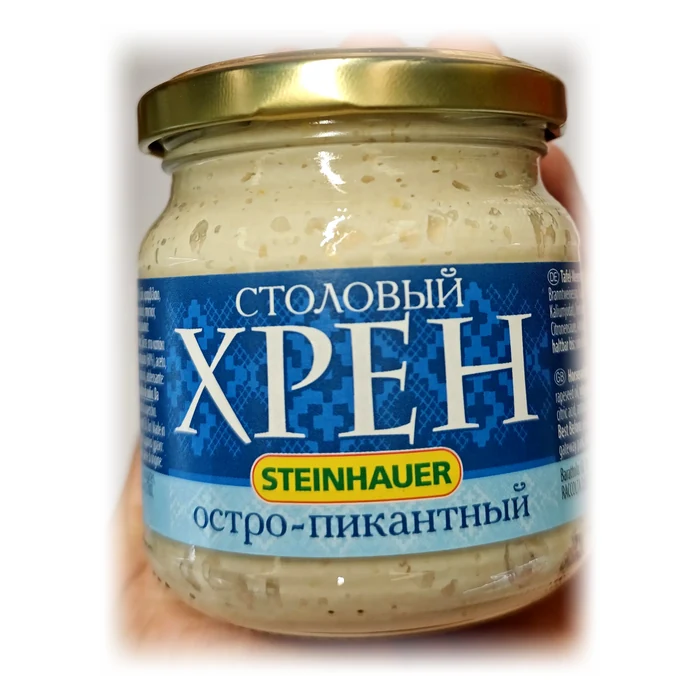 Steinhauer Столовый хрен остро-пикантный — rafano da tavola piccante