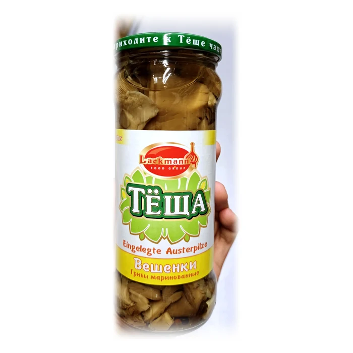 Тёща Вешенки — funghi pleurotus marinati