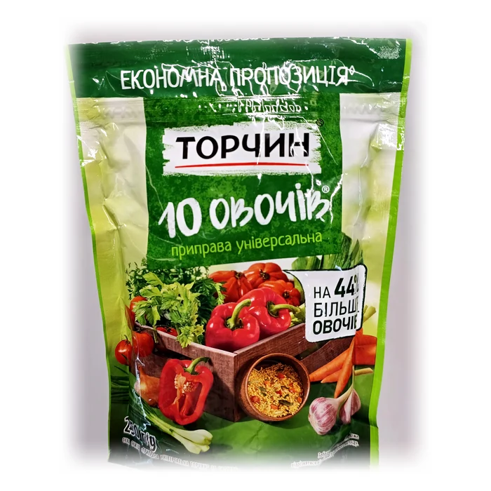 Торчин 10 овочів — condimento universale con dieci verdure