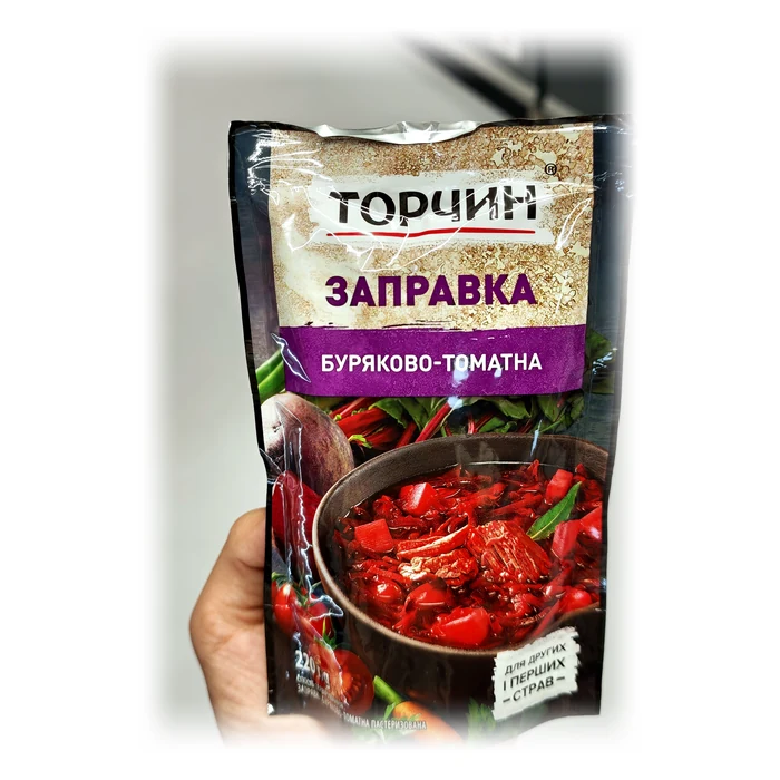 Торчин Заправка буряково-томатна — base pronta di barbabietola e pomodoro