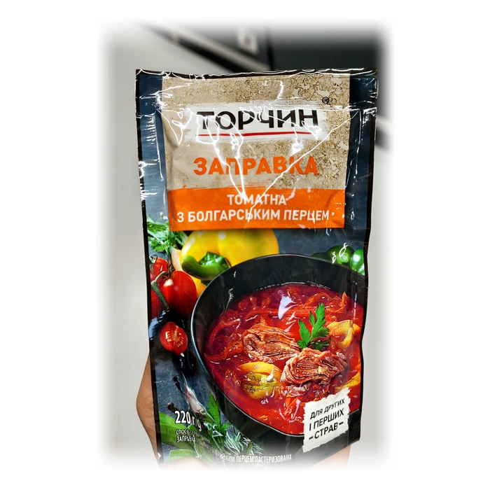 Торчин Заправка томатна з болгарським перцем — base pronta di pomodoro e peperone