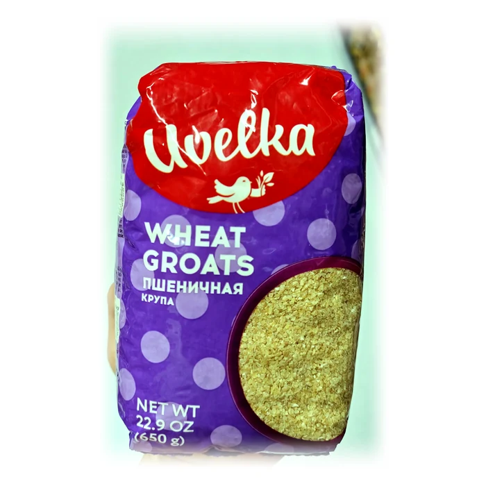 Увелка Пшеничная крупа, Wheat Groats — grano spezzato