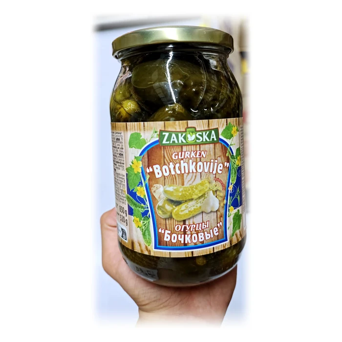 Zakuska Gurken «Botchkovije» — cetrioli stile botte