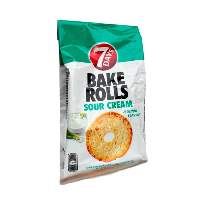7Days Bake Rolls panna acida e cipolla
