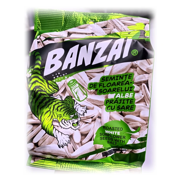Banzai Semi di girasole bianchi tostati e salati