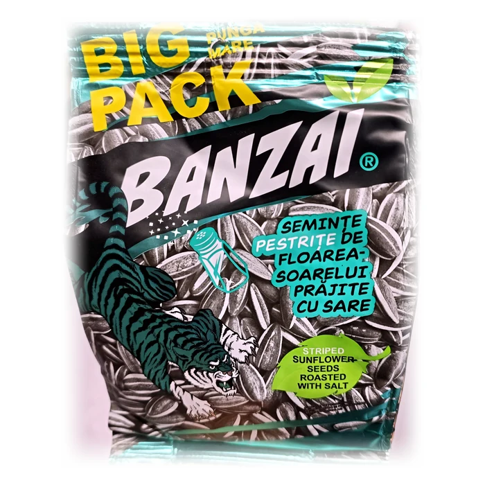 Banzai Semi di girasole striati tostati e salati