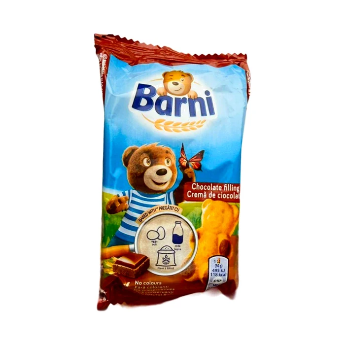 Barni Orsetto ripieno al cioccolato