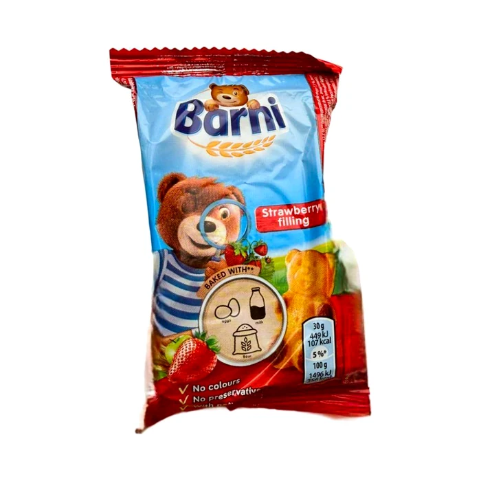 Barni Orsetto ripieno alla fragola