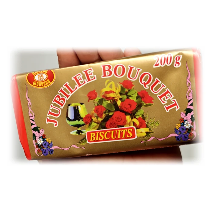 Biskvit-Šokolad Jubilee Bouquet — biscotti da tè