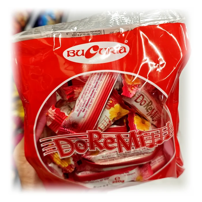 Bucuria DoReMi — caramelle incartate