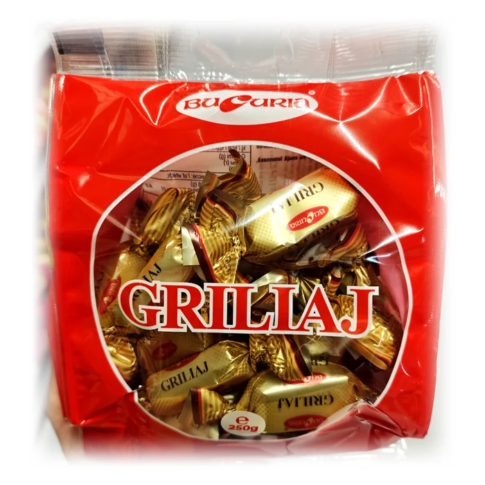 Bucuria Griliaj — croccante di noci nel cioccolato