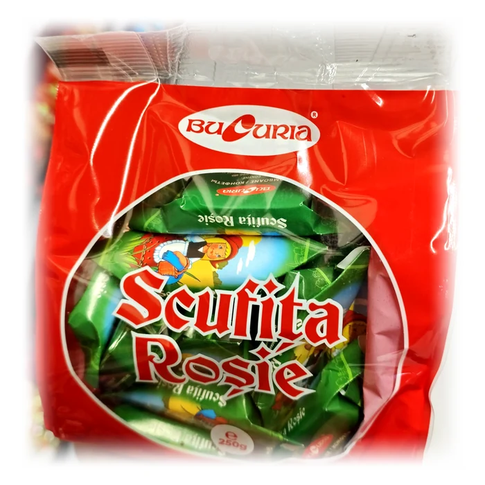 Bucuria Scufița Roșie — caramelle glassate