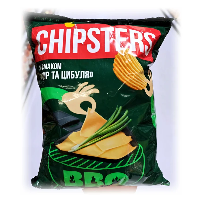 Chipsters BBQ gusto formaggio e cipollotto