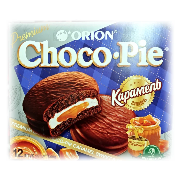 Orion Choco Pie Premium Caramel