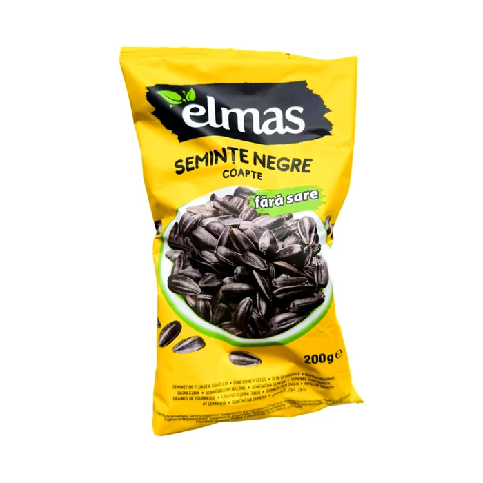 Elmas Semințe negre coapte — senza sale