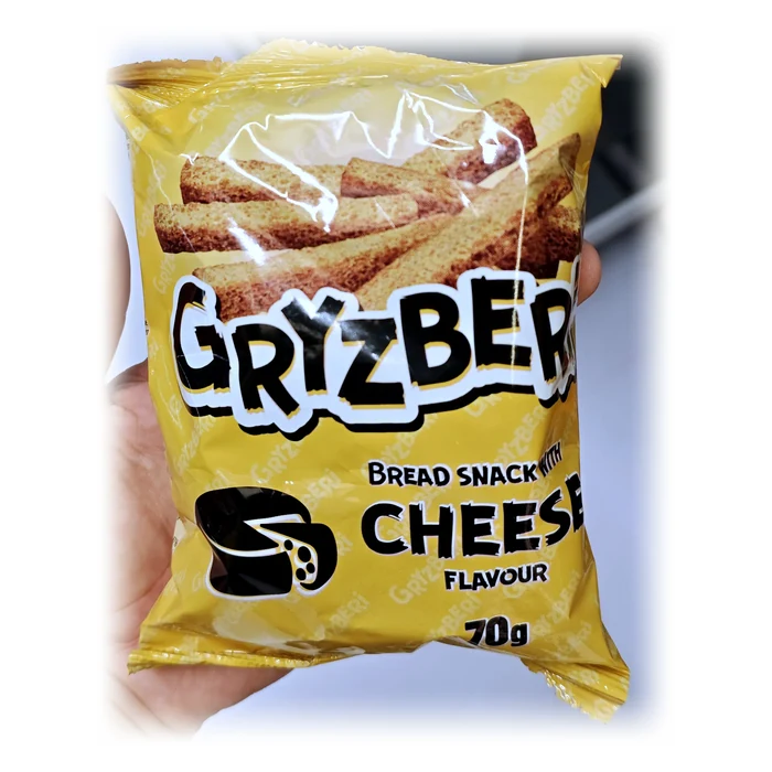 Gryzberi Crostini di pane gusto formaggio