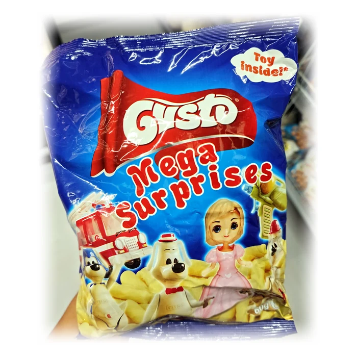 Gusto Mega Surprises con giocattolo