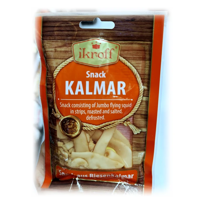 ikroff Kalmar — calamaro gigante arrostito