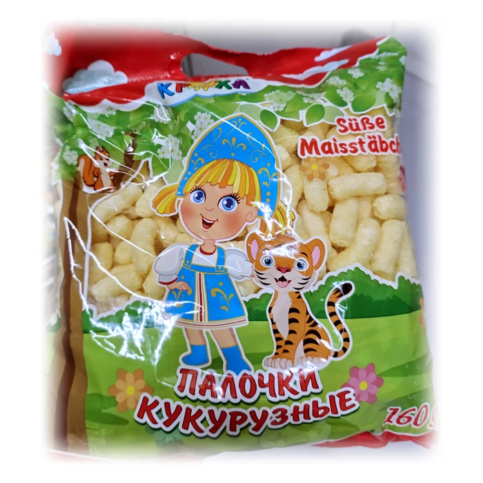 Kroha Bastoncini di mais al latte