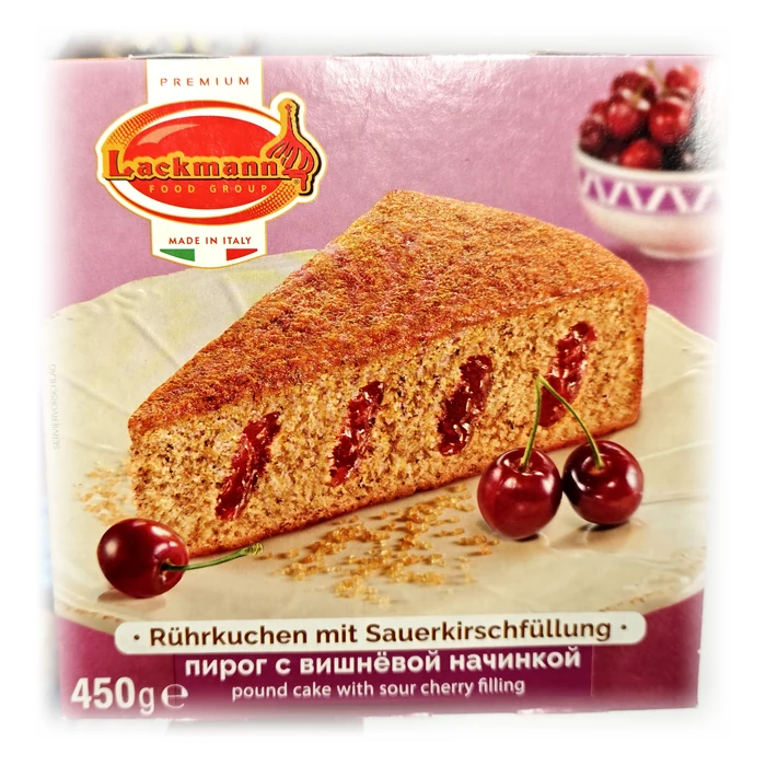 Lackmann Torta soffice con ripieno di amarena