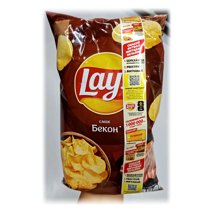 Lay's Бекон — patatine al bacon
