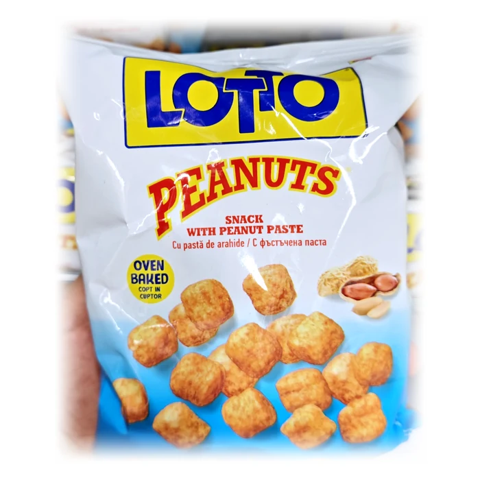 Lotto Peanuts — soffiati alla crema di arachidi