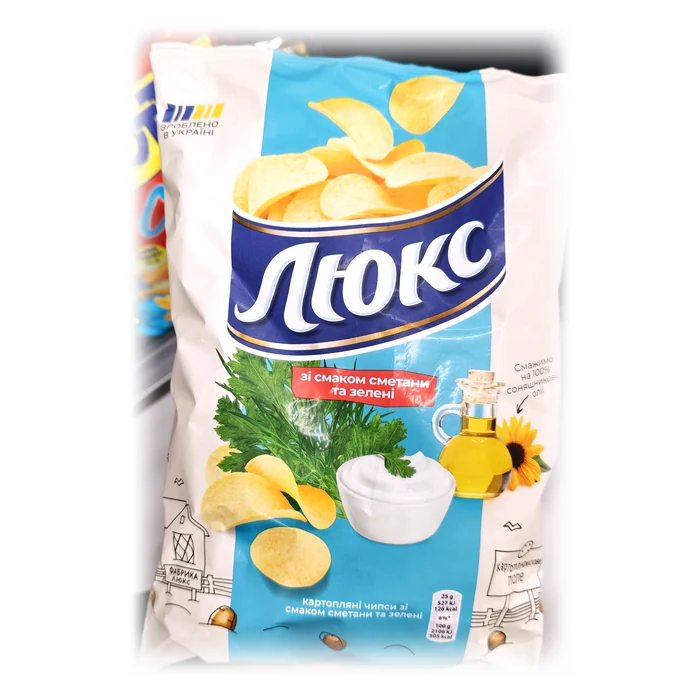 Lux Люкс — patatine panna acida ed erbe